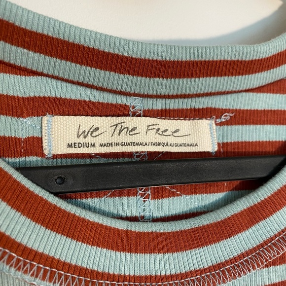 NEW Free People striped jersey tank top - Picture 6 of 6